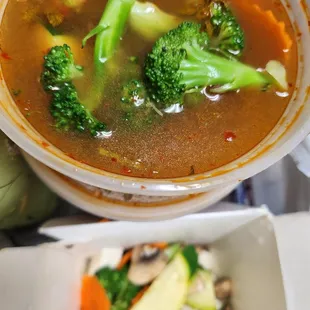 The broth is greasy more than spicy  7/8/23