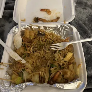 Shrimp Pad Thai - Dinner