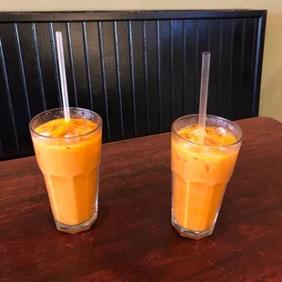 Thai iced tea