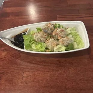 Shrimp Gyoza Steamed