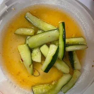 Cucumber salad