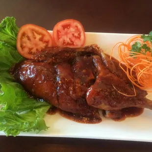 Tamarind Duck at Thai Greenwood