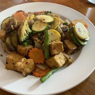 Tofu pad kee mow