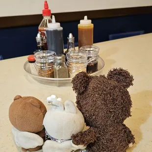 Taking a better look at the chopped peanuts!