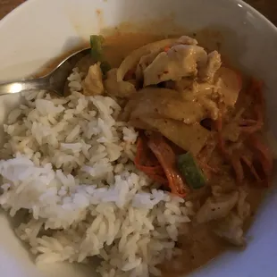 Red Curry w/ Chicken