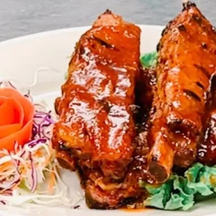 food, ribs, bbq ribs