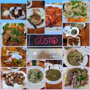 Thai Gusto - foods at a glance