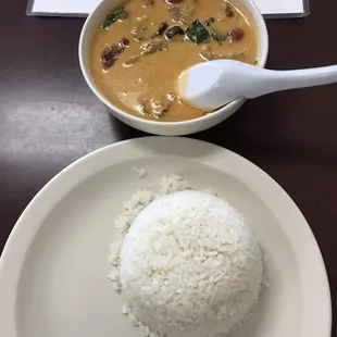 Great Red Curry Duck  $ 10.95