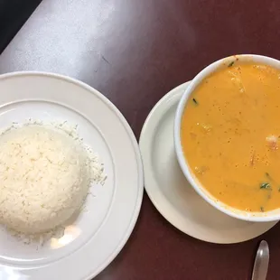 Green Shrimp Curry with Pineapple