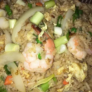 Shrimp fried rice