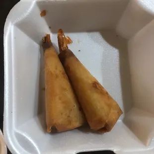 Shrimp egg rolls