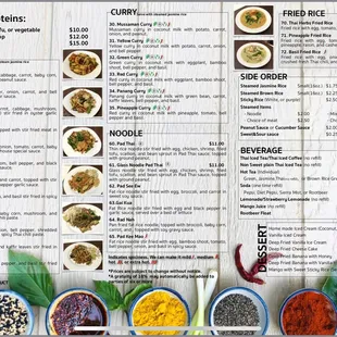 soups and chowder, menu