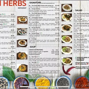 ramen and noodles, menu