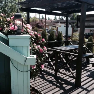 Beautiful outdoor seating!