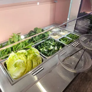 Selection of veggies