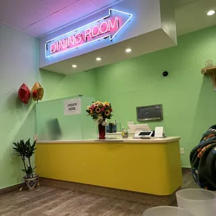 Order at the counter!