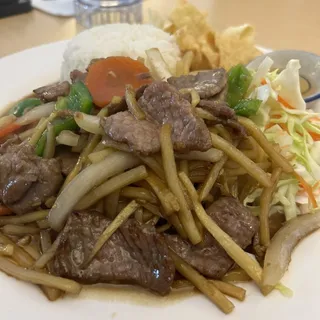 L10. Mongolian Beef Lunch Special