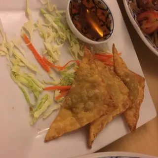 3. Curry Wontons