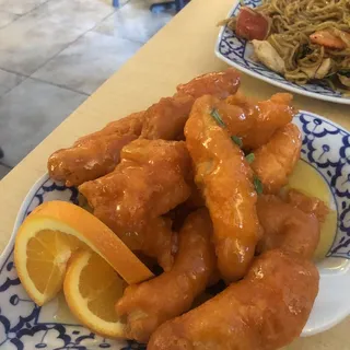 12. Orange Chicken
