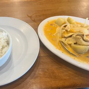 3. Massaman Curry with Chicken!
