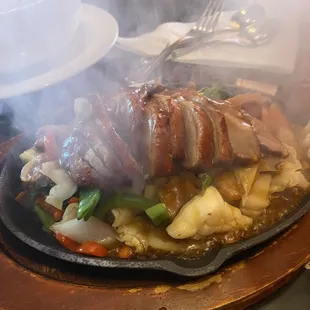 Sizzling Duck