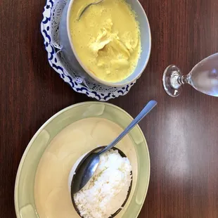 The presentation was cute. Doilies and all.