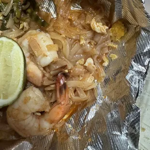 Pad Thai with Shrimp