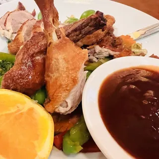 Half Roasted Duck