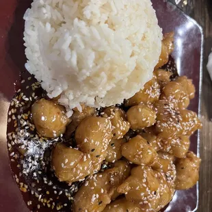 Sesame chicken