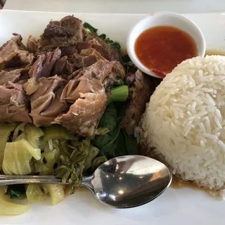 Pork Leg Stew Rice Plate (Lunch)
