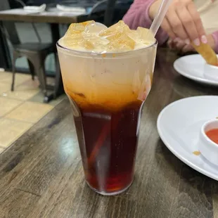Thai ice tea