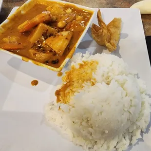 Massaman Curry /shrimp