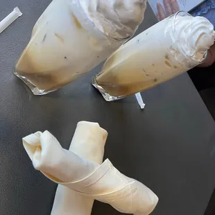 Iced Coffee- no idea why they started adding whipped cream to it. It definitely doesn&apos;t need it.
