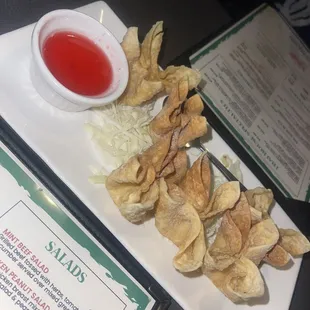8 Crab Rangoon