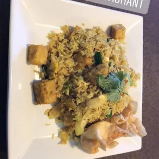 Yellow Curry Fried Rice