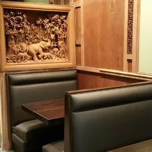 interior, sushi and sashimi