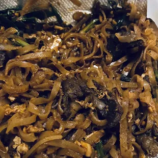 Pad Thai Beef.