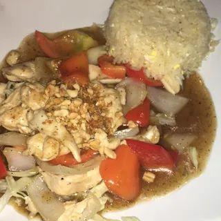 Garlic Chicken Lunch Special