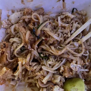 Tofu pad Thai