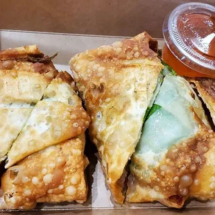 Avocado rolls. Delicious.