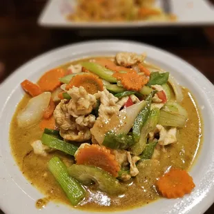 Yellow Curry with chicken