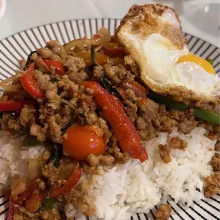 Spicy Thai Basil Noodles