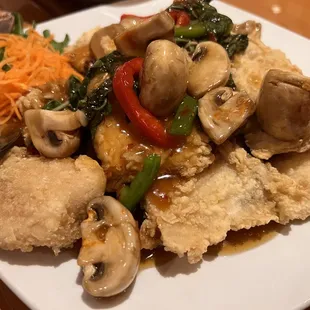 Pla Tod   With spicy chili and garlic sauce