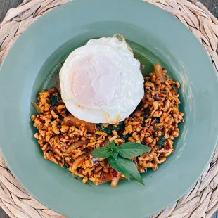 Pad-Kra-Pow #31 Chili with Mint leaves on the menu!