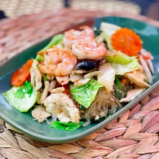 Glass Noodle Chicken and Shrimp
