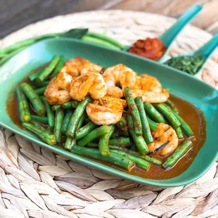 Curry and Green Bean ( Pad Prik King )