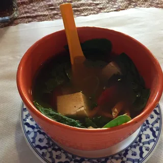 Spinach & Tofu Soup