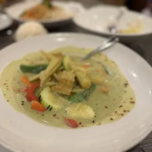 Green Vegetable Curry