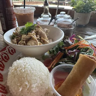 Garlic & Pepper Over Rice