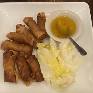 8 Piece Small Chicken Spring Rolls